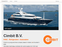 Tablet Screenshot of cimbit.nl